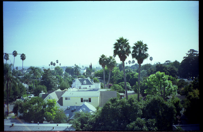 View from Hollywood Blvd